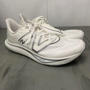 New Balance Mens Shoes Fuelcell Rebel V3 White Size 14 Wide 2E Running  Sneakers